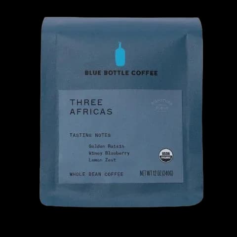 Blue Bottle Three Africas
