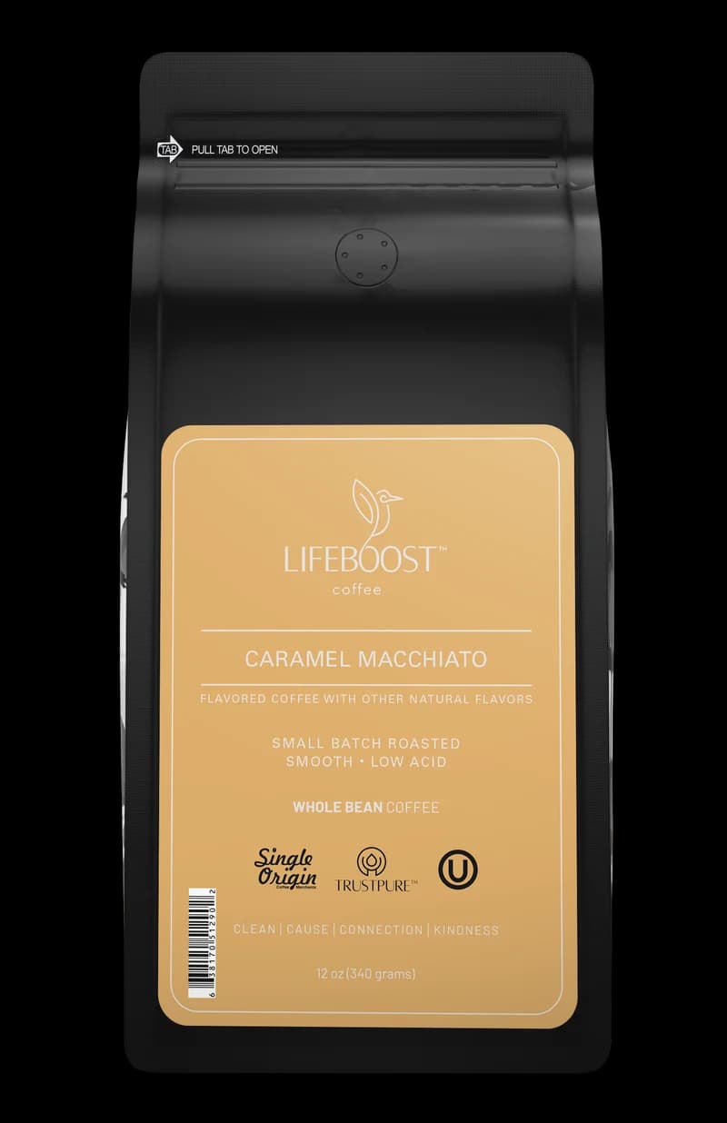 Lifeboost Caramel Macchiato