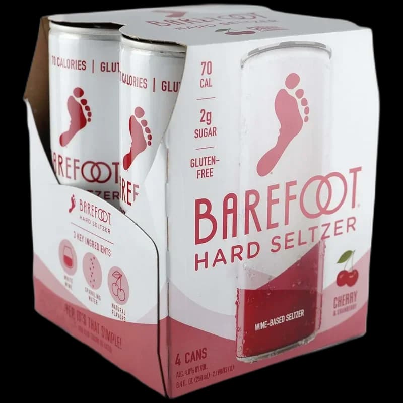 Barefoot Seltzer Cherry Cranberry