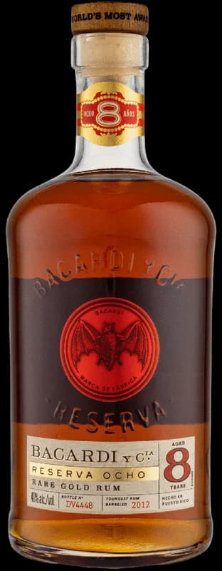 Bacardi Ocho 8 Year Rum