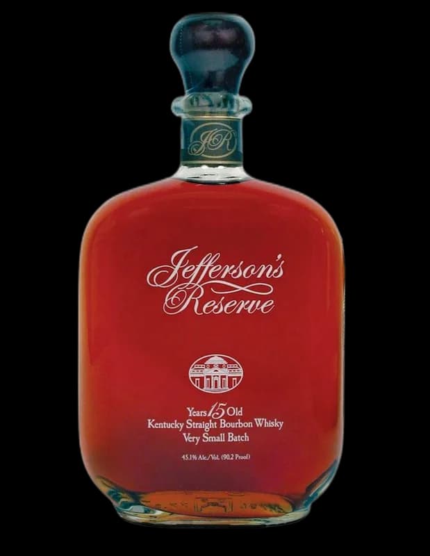 Jefferson's Reserve 15 Year Small Batch Bourbon Whiskey