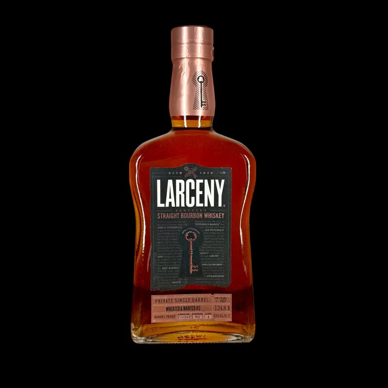 Larceny 7 Year Private Single Barrel Bourbon Whiskey