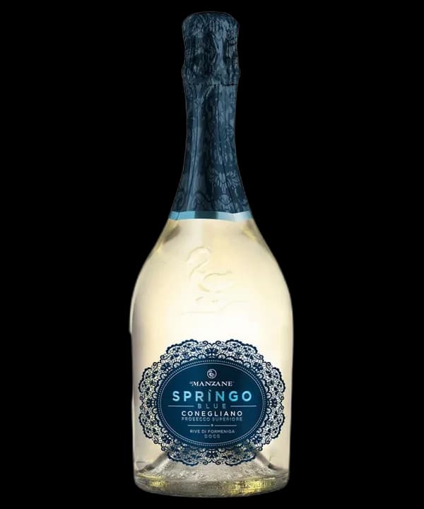 Le Manzane Prosecco Conegliano Extra Brut Springo Blue